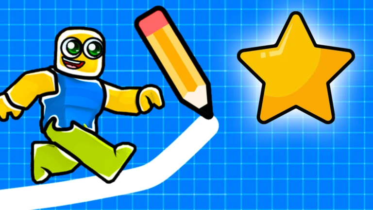 Imagem oficial do jogo Draw Obby no Roblox