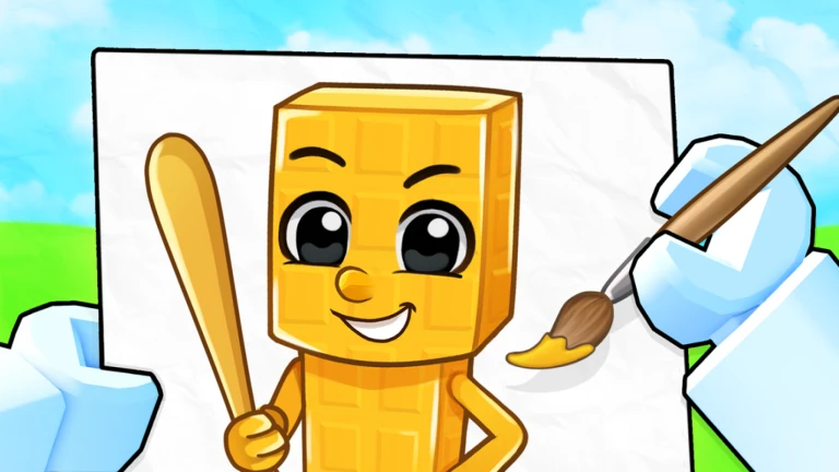 Imagem oficial do jogo Draw your Brainrot! no Roblox