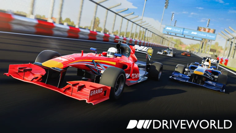 Imagem oficial do jogo Drive World Drifting & Racing no Roblox