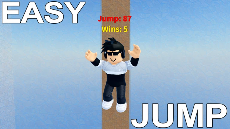 Imagem oficial do jogo Easy Jump Clicker no Roblox