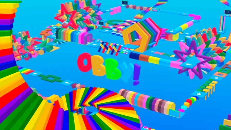 Imagem oficial do jogo Easy Obby Fun no Roblox