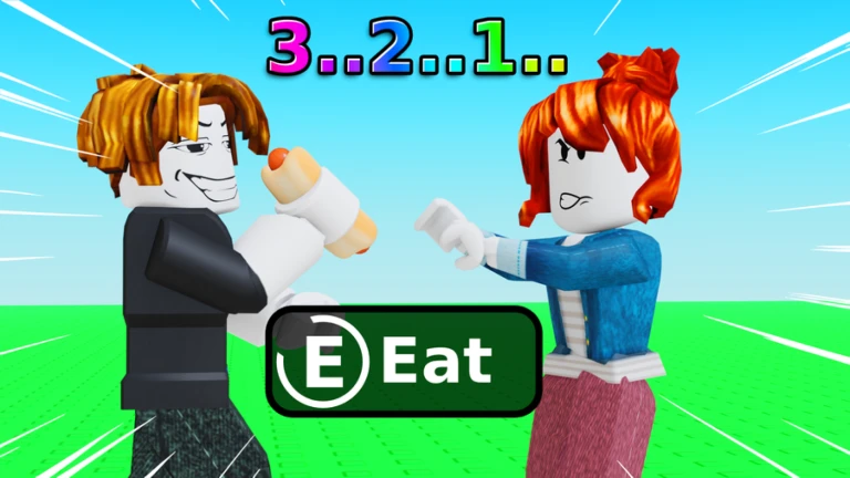 Imagem oficial do jogo Eat it Fast no Roblox