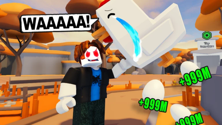 Imagem oficial do jogo Egg Packing Tycoon no Roblox