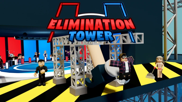 Imagem oficial do jogo Elimination Tower no Roblox