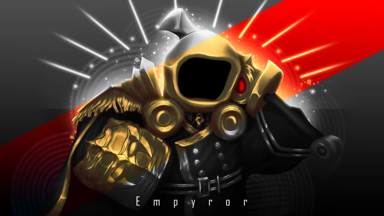 Imagem oficial do jogo Empyror Limiteds no Roblox