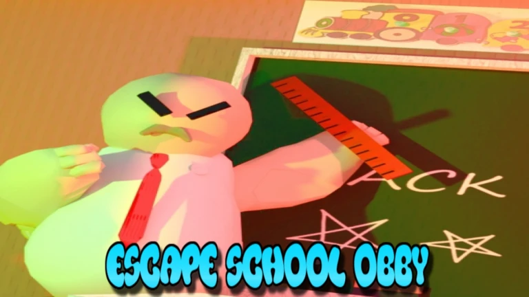 Imagem oficial do jogo Escape Evil School Obby no Roblox