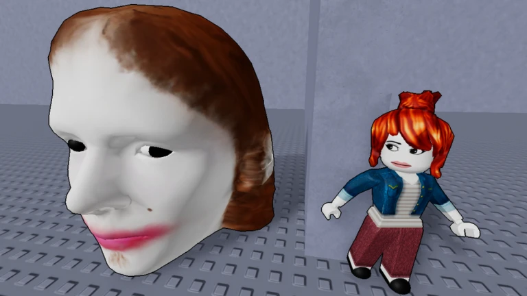 Imagem oficial do jogo Escape Moving Head no Roblox