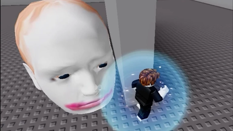 Imagem oficial do jogo Escape Running Head no Roblox
