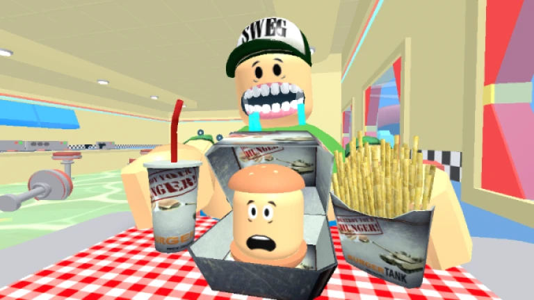 Imagem oficial do jogo Escape The Diner Obby no Roblox