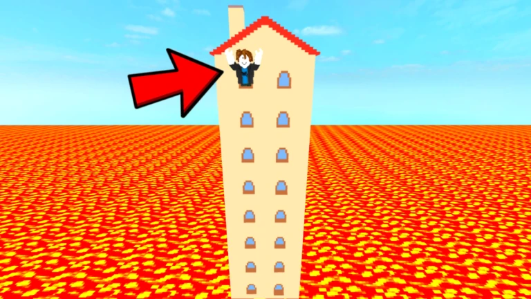 Imagem oficial do jogo Escape The Lava no Roblox