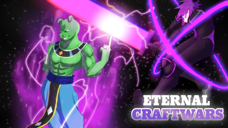 Imagem oficial do jogo Eternal Craftwars no Roblox