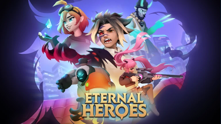 Imagem oficial do jogo Eternal Heroes no Roblox