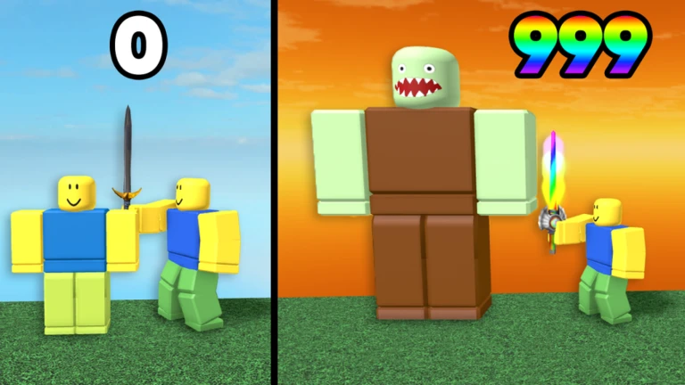 Imagem oficial do jogo Every Second You Get +1 Damage no Roblox