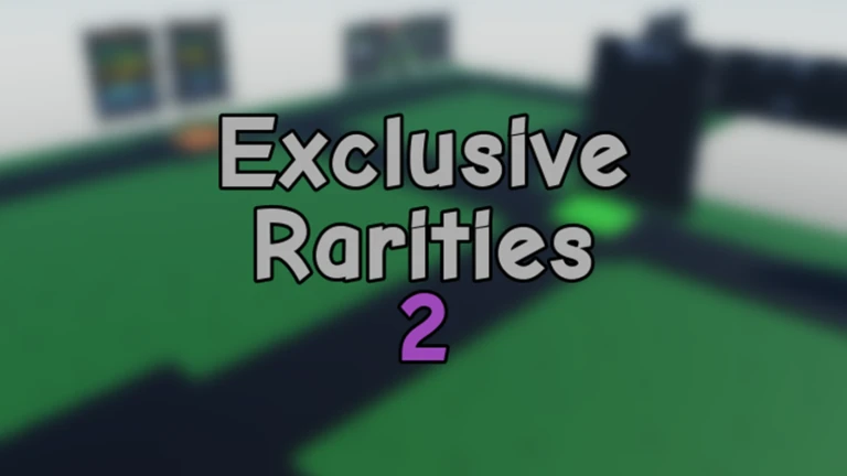 Imagem oficial do jogo Exclusive Rarities 2 no Roblox