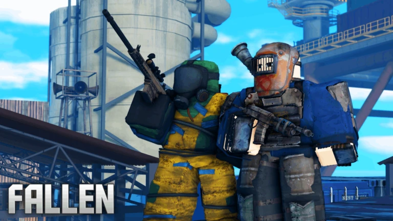 Imagem oficial do jogo Fallen Survival no Roblox
