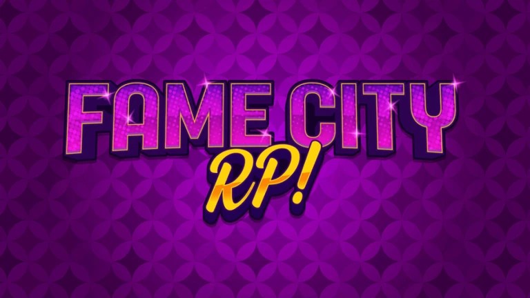 Imagem oficial do jogo Fame City RP no Roblox