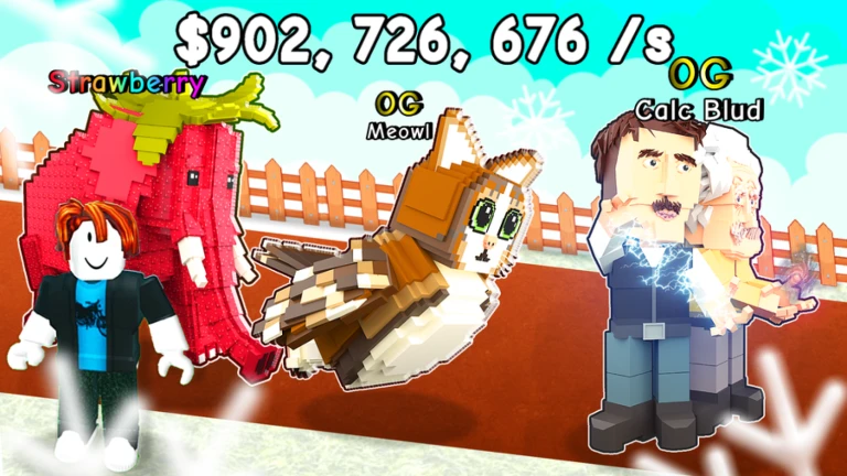 Imagem oficial do jogo Farm a Brainrot no Roblox