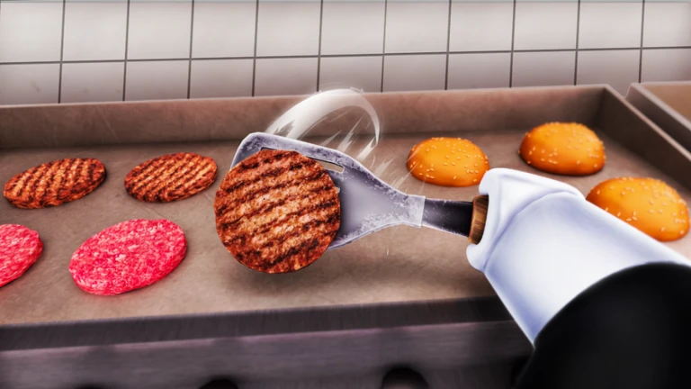 Imagem oficial do jogo Fast Food Simulator no Roblox