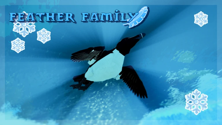 Imagem oficial do jogo Feather Family no Roblox