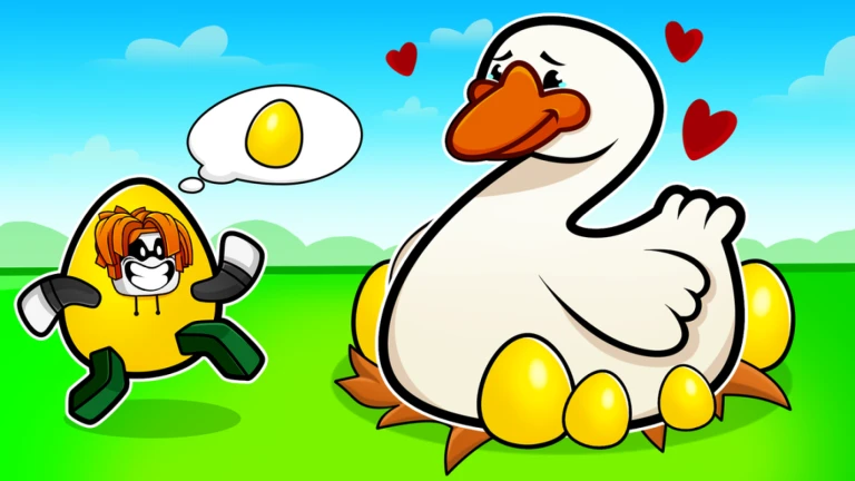 Imagem oficial do jogo Feed a Giant Goose no Roblox