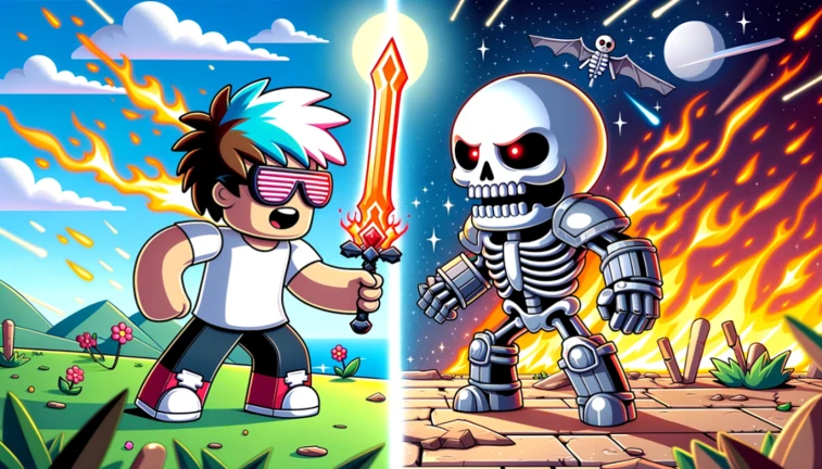 Imagem oficial do jogo Fighting Legends no Roblox