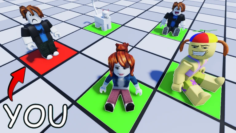 Imagem oficial do jogo Find a color or Fall no Roblox