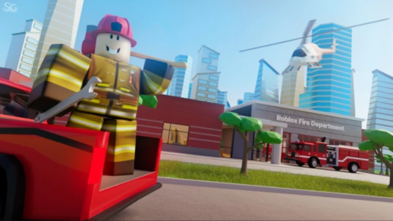 Imagem oficial do jogo Firefighter Tycoon! no Roblox