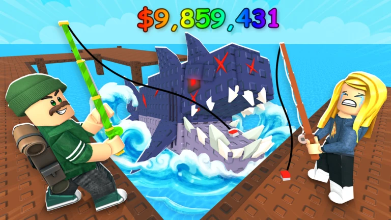Imagem oficial do jogo Fish Go no Roblox