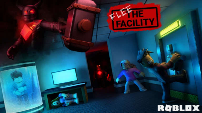 Imagem oficial do jogo Flee The Facility: Modded no Roblox