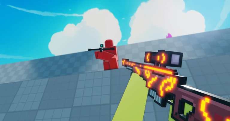 Imagem oficial do jogo Flick no Roblox