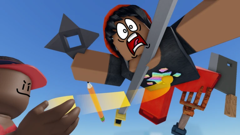 Imagem oficial do jogo Fling Things and People no Roblox