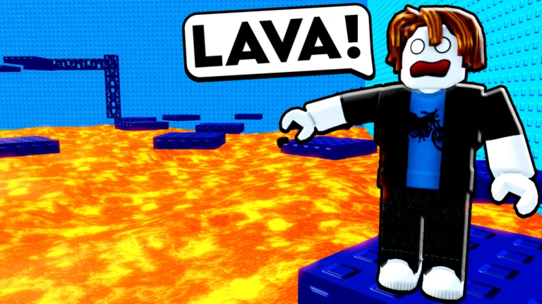 Imagem oficial do jogo Floor is Lava Tower no Roblox