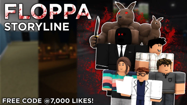 Imagem oficial do jogo Floppa no Roblox