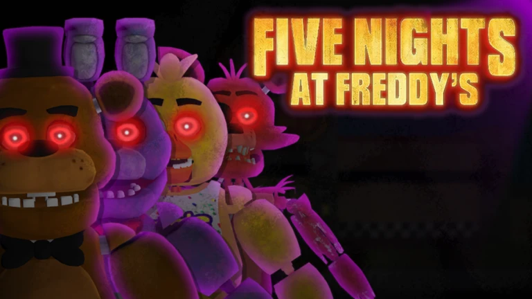 Imagem oficial do jogo FNAF: Five Nights at Freddy's no Roblox