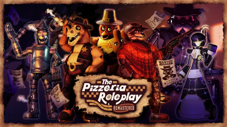 Imagem oficial do jogo FNAF TPRR no Roblox