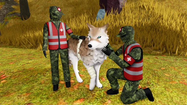 Imagem oficial do jogo Forgotten Worlds no Roblox