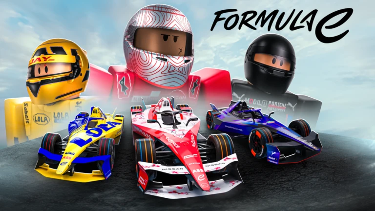 Imagem oficial do jogo Formula E - Electric Lap no Roblox