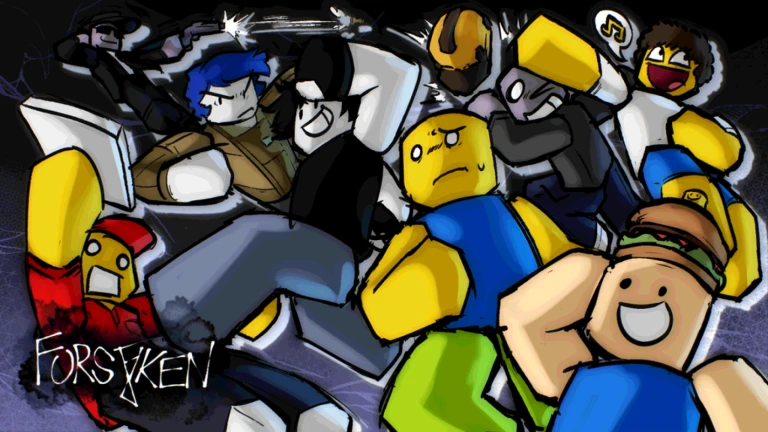 Imagem oficial do jogo Forsaken: Archived (2024) no Roblox