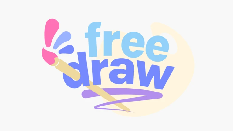 Imagem oficial do jogo Free Draw no Roblox