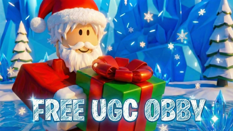 Imagem oficial do jogo Free UGC Obby (AFK or Play) no Roblox
