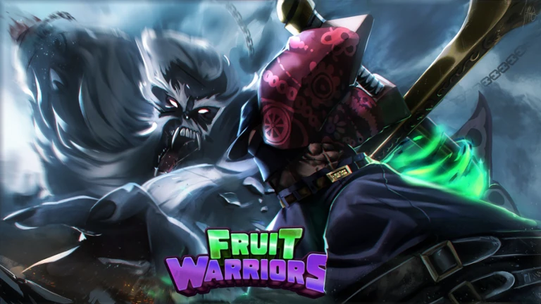 Imagem oficial do jogo Fruit Warriors no Roblox