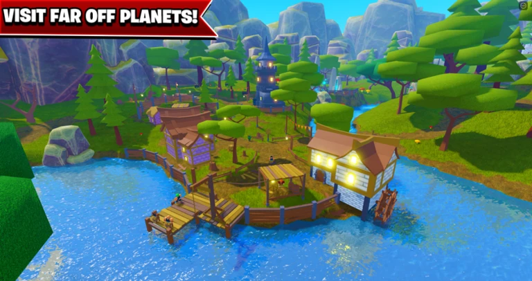 Imagem oficial do jogo Galaxy Kings no Roblox