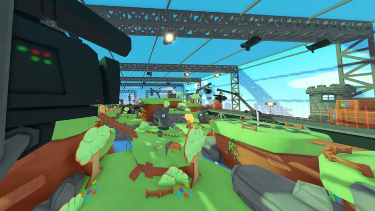 Imagem oficial do jogo Gameshow no Roblox