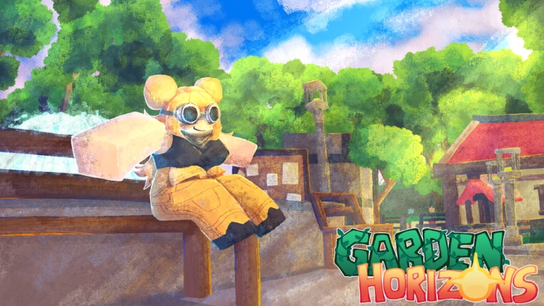 Imagem oficial do jogo Garden Horizons no Roblox