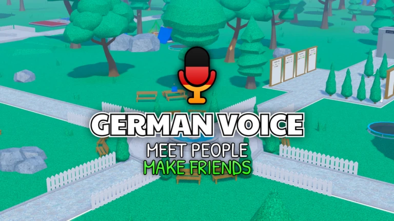 Imagem oficial do jogo German Voice no Roblox