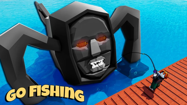 Imagem oficial do jogo GO FISHING no Roblox
