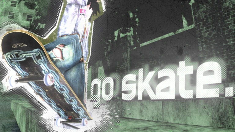 Imagem oficial do jogo go skate. no Roblox