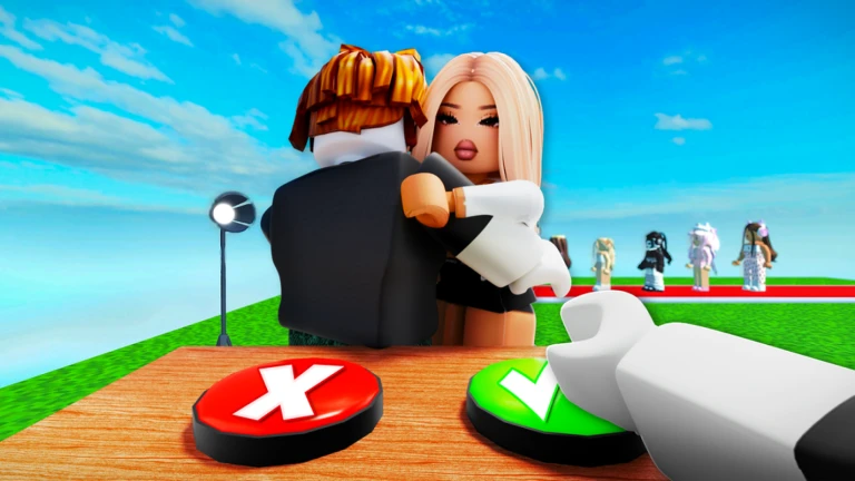 Imagem oficial do jogo Grab or Pass no Roblox