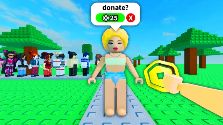 Imagem oficial do jogo GREEDY NOOBS no Roblox