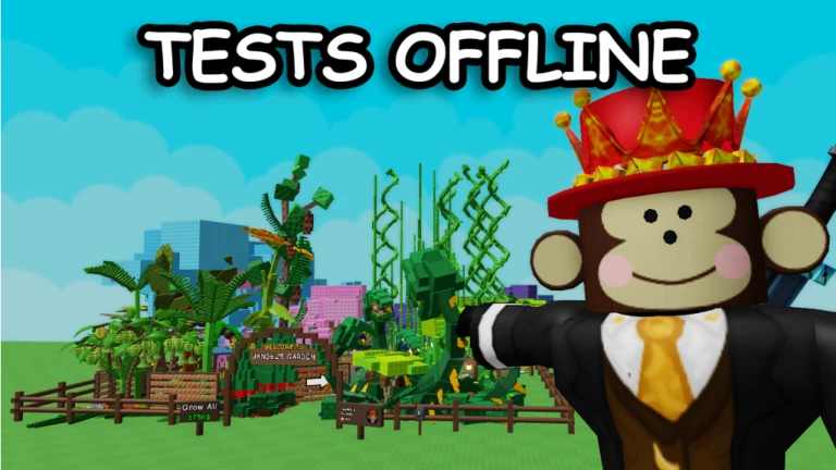 Imagem oficial do jogo Grow a Garden no Roblox